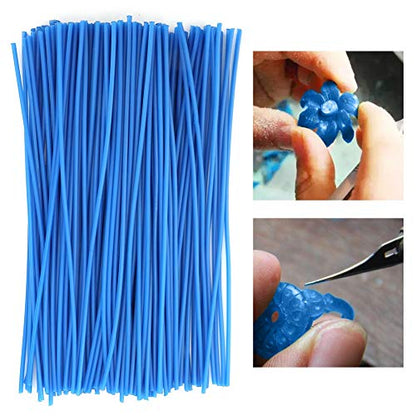 Casting Wax Lines, 3mm Round Wax Wire Jewelry Wax Line Jewelry Modeling Making Ring Modeling Making Tool for DIY Craft Ring Making - size: 3mm