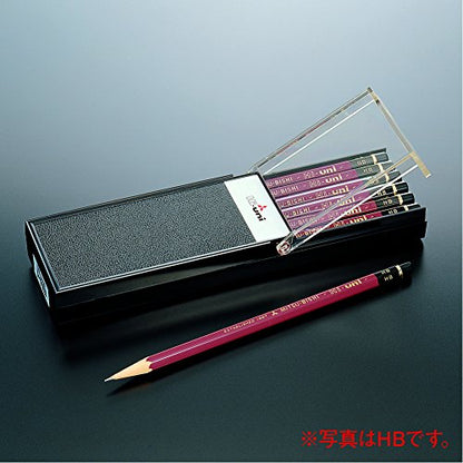 Uni Wooden Pencil, 5H, Box of 12 (HU5H) - style: 5H