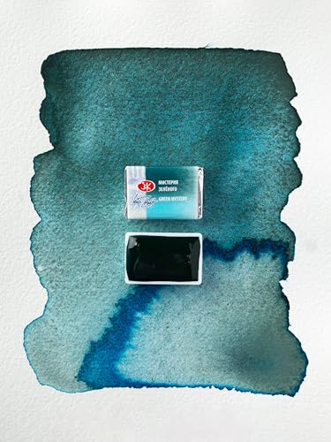 White Nights Limited Edition Granulation Metamorphoses Watercolor Collection of Professional Artist Grade Paints Vibrant Lightfast Colors by Nevskaya Palitra (Mystery) - color: Mystery
