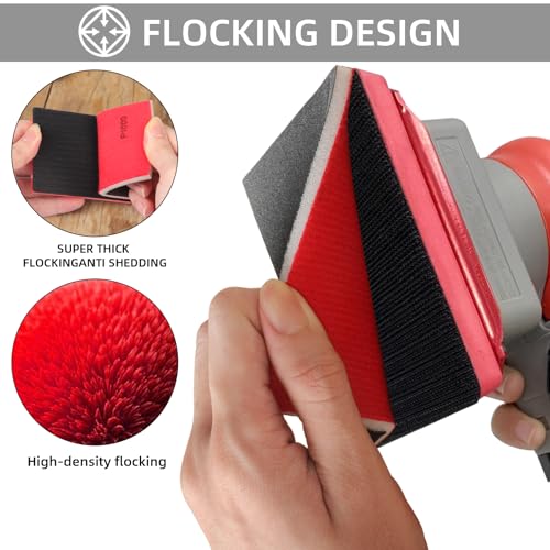 24Pcs Sanding Sponge 2000 Grit Wet Dry Soft Foam Hand Sander Block - size: 24pcs 2000 Grit, style: Aluminum