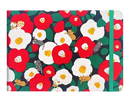 Handmade Watercolor Journal, 7.6x5.3'', 140lb/300gsm, Cold Press, 20 Sheets/40 Pages,Sketchbook,Travel Notebook, Suit for Watercolor/Pen Light Color/Gouache/Acrylic/Sketching - color: Journal Red, size: 7 x 5''