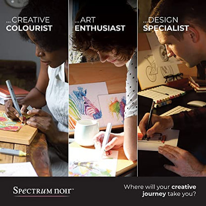 Spectrum Noir Premium Watercolour Pad-30 Sheets, White - style: Watercolour Paper Pad