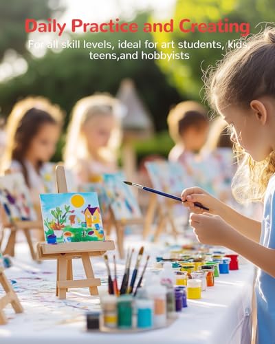 100 Pack 4x4 Inch Mini Canvas Boards for Painting, Square Art Panel - size: 4"x4"- 100pcs