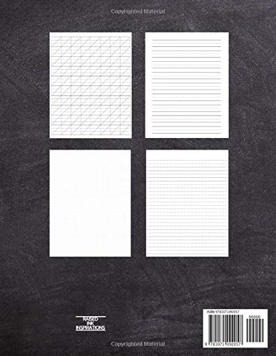 Hand Lettering & Calligraphy Practice Sheets: Hand Lettering Tracing Paper and Calligraphy Workbook