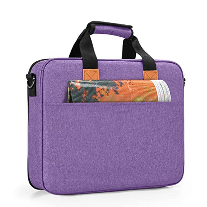 LUXJA Carrying Bag for A4 Light Pad and Diamond Painting Tools, Purple | Protective Case for Diamond Painting Light Box and Accessories, Bag Only - color: Purple