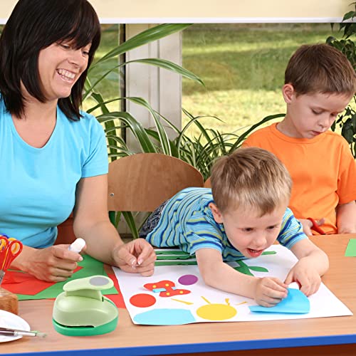 UCEC Circle Cutter 3 Pcs Circle Punch Craft Paper Hole Cutter for Crafting - color: circle, size: 3pack, 3/8+5/8+1in