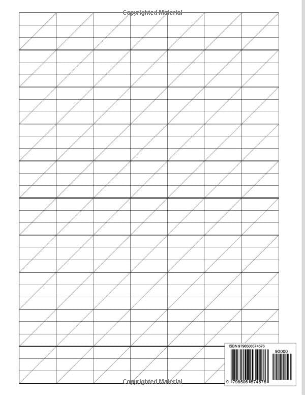 Calligraphy Practice Paper: Lined, Tracing, Writing, and Lettering Notebook for Beginners | 8.5 x 11 inches | 120 Pages
