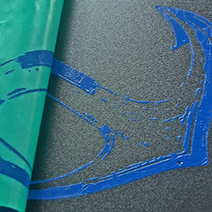 Self Adhesive Screen Printing,Stencils Mesh Transfer Stencils - Reusable Screen Printing Stencil Patterns for DIY Painting (Summer Beach 4PC) - color: Summer Beach
