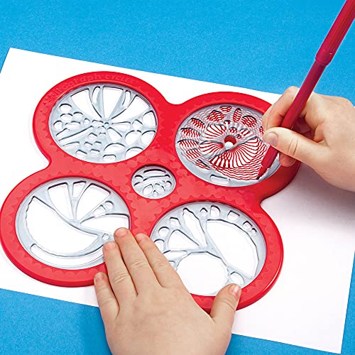 Spirograph – Cyclex Set – Art Kit – Rotating Stencil Wheel Creates Countless Designs – For Ages 8+ - style: Cyclex