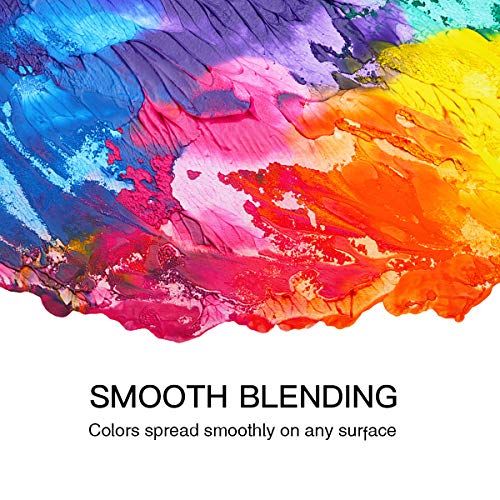 GOTIDEAL Acrylic Paint Mid Yellow Tubes(120ml, 4.1 oz) - color: Mid Yellow, style: Regular