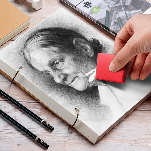 Smilo Kneaded Erasers for Artists, 8-Pack, Colorful - color: 4 Colors-2