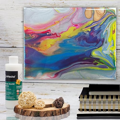Artecho Pouring Effects Medium 8oz / 236ml | Acrylic Medium, For Acrylic Paint - size: 8 Fl Oz (Pack of 1)