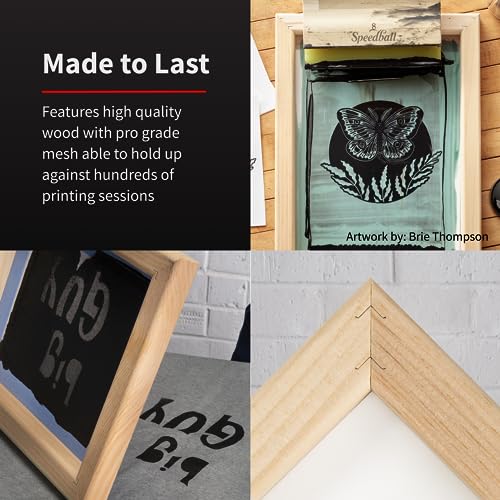 Speedball 4712 10-Inch-by-14-Inch Screen Printing Frame - size: 10 x 14 Inches