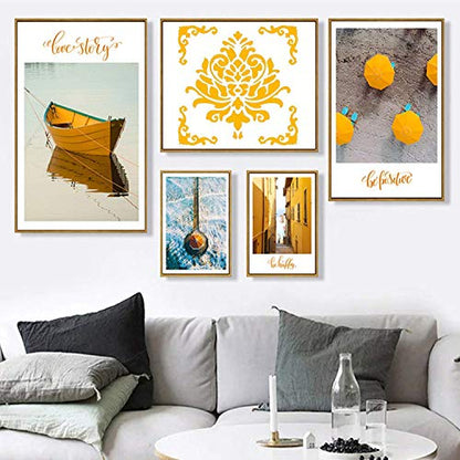 6 Pcs Small Pattern Mandala Stencils Reusable Mandala Dot Painting Templates DIY Floral Spray Paint Stencil Drawing Craft Stencil for Wood Wall Tile Floor Canvas Fabric Furniture Rock Concrete (6x6) - color: Delicate Style