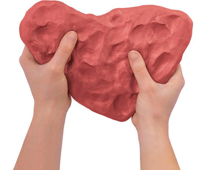 Jovi - Air Dry Clay, 3 x 1.1 lb, Terracotta Color, Total of 3.3 lb - color: Terracotta, size: 3.3 lb