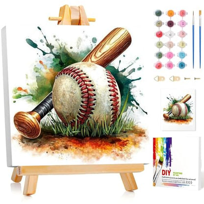Paint by Numbers Kit for Adults Beginners & Kids Ages 8-12 with Frame - color: style-10