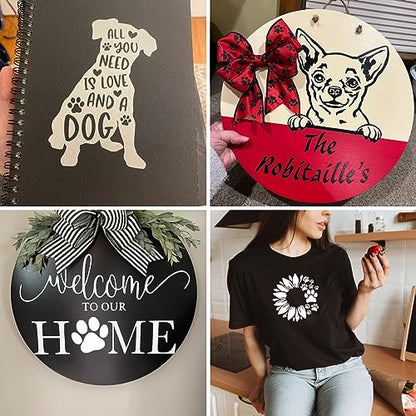 16 Pieces Dog Stencils Dog Paw Stencil for Painting on Wood Reusable Painting Templates for DIY Crafts Scrapbook Sign Shirt Canvas (16 Dog) - style: 16 Dog