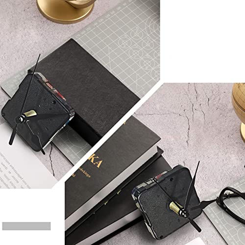 4 Black Movement + 1 Silicone Molds Include,DIY Clock Molds Large Clock Resin Molds,Resin Picture Molds Photo Frame Resin Molds Personalization Clock Silicone Casting Epoxy Resin Photo Display Stand