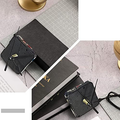 4 Black Movement + 1 Silicone Molds Include,DIY Clock Molds Large Clock Resin Molds,Resin Picture Molds Photo Frame Resin Molds Personalization Clock Silicone Casting Epoxy Resin Photo Display Stand