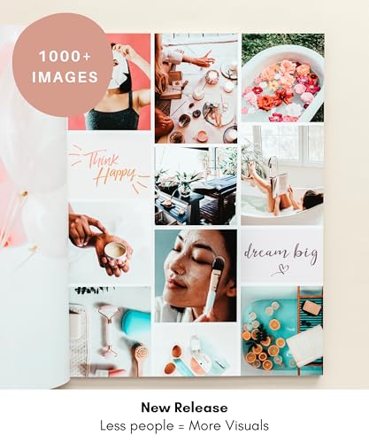 Lamare Vision Board Book -1000+ Images, Vision Board Supplies for Women | Design Your Dream Life | Vision Board Kit, Vision Board Magazines, Collage Book for Manifestation & Scrapbooking - color: New Release