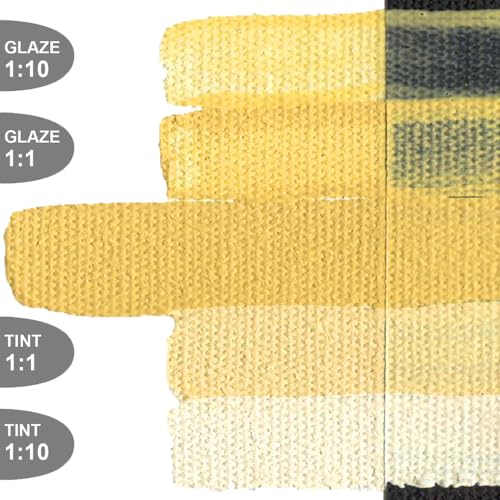 GOLDEN OPEN Slow-Drying Acrylics, Naples Yellow Hue, 2 fl. oz. Tube - color: Naples Yellow Hue, size: 2 Fl Oz (Pack of 1)