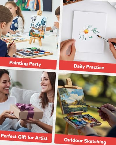 80 Pack 5x7 Inch Canvas Boards Small Canvas Panels for Kids Painting - size: 5"x7"- 80pcs
