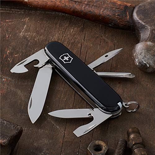 Victorinox Tinker Swiss Army Knife Multipurpose Pocketknife - color: Black, style: 12 Functions