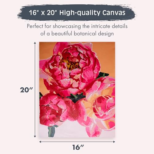 Pink Picasso Paint by Number Kit, for Adults & Teens,16x20, Petal Power - color: Petal Power