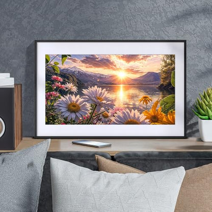 YOYA Large Diamond Art Kits for Adults, Sunset Landscape, 27.5 x 15.7 Inch - color: Sunset Landscape 018