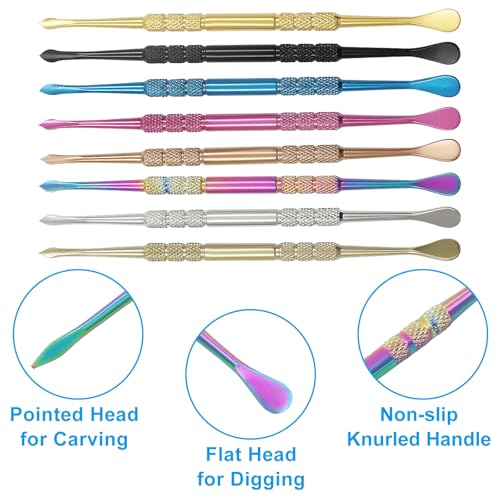 Jiozermi 8 Pack Wax Carving Tools, 8 Colors - color: 8 Colors