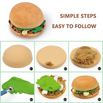 Cutedeer Brown Air Dry Clay, 1.1lb Foam Modeling Clay, Soft Squishy Molding for Kids Adults, Arts & Crafts Project Slime Supplies(1.1lb - 2 Pack, Brown) - color: Brown, size: 1.1lb - 2 PACK