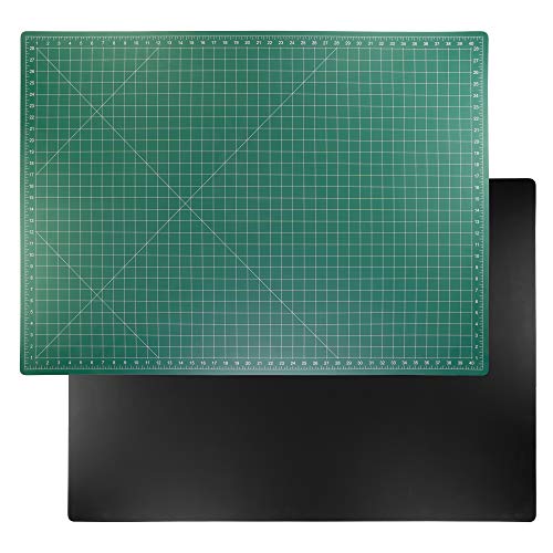 Pacific Arc Single Sided Self Healing Vinyl Rotary Cutting Mat - Thick & Durable Fabric & Paper Cutting Mat (36"x48") - size: 36"x48"
