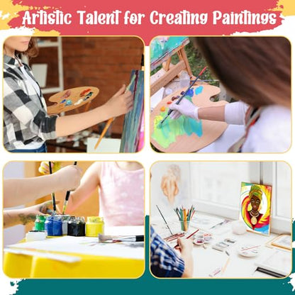 Harloon 36 Pcs 8 x 10 Inch Pre Drawn Canvas for Painting Afro Queen Pre Stretched Canvas Painting for Adults Outline for Sip and Paint Party Supplies Favor - style: Afro Queen