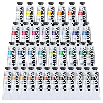 PHOENIX Heavy Body Acrylic Paint - 2 Oz. x 36 Tubes - color: 36 x 2 Fl Oz