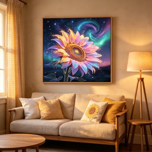 Flower Diamond Painting Kits for Adults Beginners,Dreamy Diamond Art Kits - color: KM1167-1