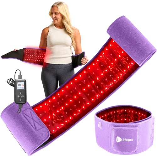 Lifepro Allevared Red Light Therapy Belt -105 Triple Chip LED Belt - color: Purple