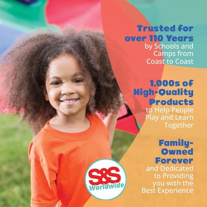 S&S Worldwide Color Splash Acrylic Paint, 8 Bright Colors