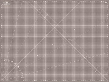 Elan Cutting Mat A0 Black & Taupe, Extra Large Self Healing Cutting Mat 36 x 48 Inch, 5-Ply Craft Board Black, Hobby Board for Crafts 36x48 Inch - style: 48 x 36"