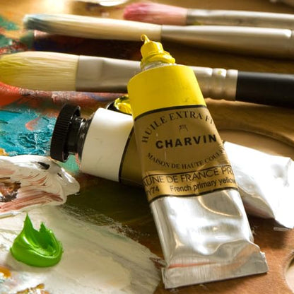 Charvin Extra Fine Professional Oil Paint Set for Artists, Shades of Purple - Bonjour Set of 9, 20 ml Tubes, Finely Milled, Non-Yellowing Artist Oil Paints in French Riviera-Inspired Hues