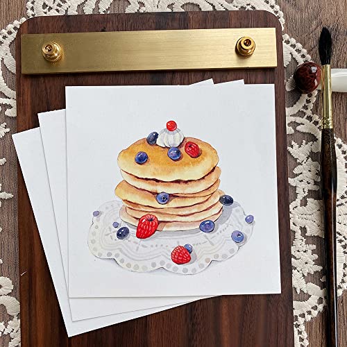 Watercolor Paper Sketchbook,3.9x3.9 Inch 20Sheets Mini Mixed Media Notebook | 140lb/300gsmTearable Artist Paper,Small Travel Drawing Journal for Adults,Painting,Watercolors,Art Supplies,White - color: 1-3.9x3.9 inch-300gsm-white