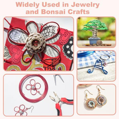 uxcell 18 Gauge Flat Aluminum Wire, 16.40 ft 5mm Wide Aluminum Crafts Wire for Flower Bonsai Crafts Carving DIY Bezel Sculpting Gem Metal Wrap, Black - color: Black, size: 5mm