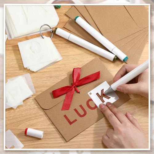 Affrolling 144 Pcs Letter Number Stencils Reusable,3,4,5,6 Inch,Regular | Alphabet Number Templates for Painting Wood Walls Signs, Great in DIY Crafts Teaching, Durable Plastic with Repeated Use - size: 3,4,5,6 Inch, style: Regular