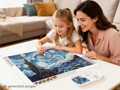 NIHO-JIUMA Diamond Art Kits, 40x50cm/16x20inches | 5D DIY Full Drill, Adults & Teens, Home Wall Decoration - size: 16 x 20 inches