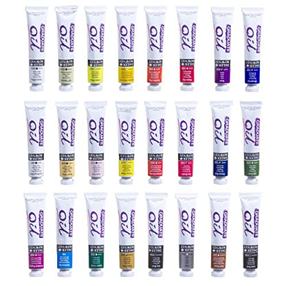 Daler Rowney Graduate 22ml Oil Paint Set, 24 Assorted Colours, High Lightfastness, For Student Artists & Hobbyists - size: 17.85 Fl Oz (Pack of 1)