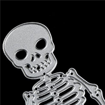 Cutting Dies Handmade DIY Paper Cards Album Decoration Stencils Template Embossing for Card Scrapbooking Craft (Skeleton) - style: Skeleton