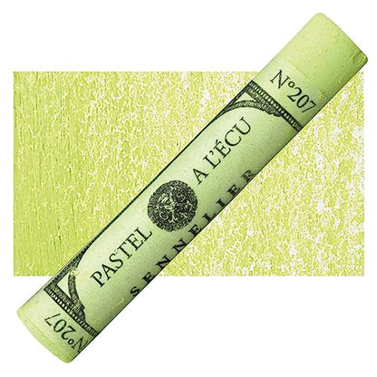 SENNELIER Extra-Soft French Pastel for Professional Artists, Apple Green 207 - color: Apple Green 207