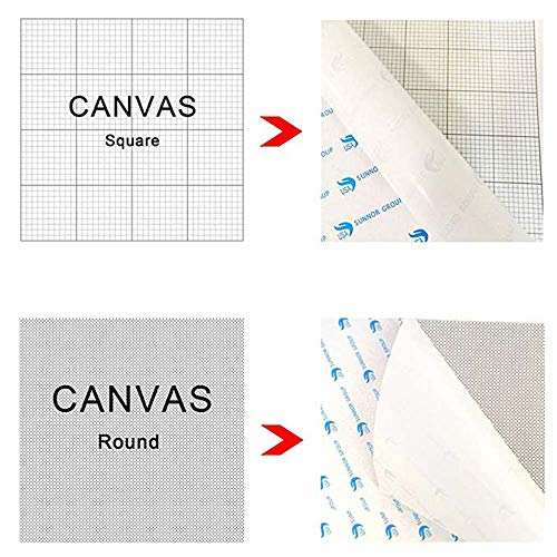 10pcs/Lot Diamond Embroidery Blank Canvas with Glue 15x10cm Double Sided Adhesive Sticker Square Diamond Painting for Custom Design