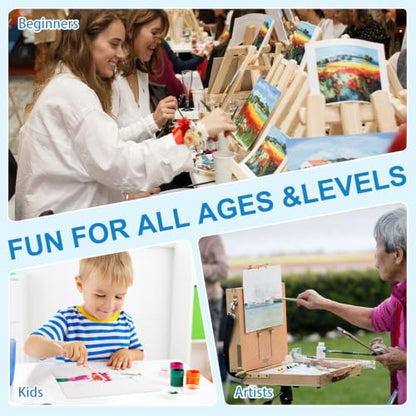 78 Pack of 8x10 Inch Flat Canvas Boards for Painting,Canvas Panels for Artist