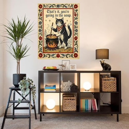 Medieval Cat Diamond Art Kits for Adult diamond painting kits for adults - color: DP04740