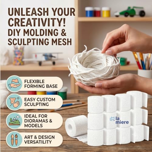 12P 4“X15 feet Plaster Cloth Rolls Paris Belly Casting Kit Pregnancy 4" W x 180 feet L - size: 4"X15f, style: 12P